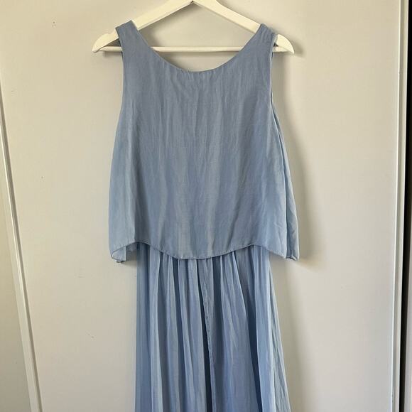 Sundance Baci Whisper of Romance Silk Blue Dress size Small - Picture 6 of 9